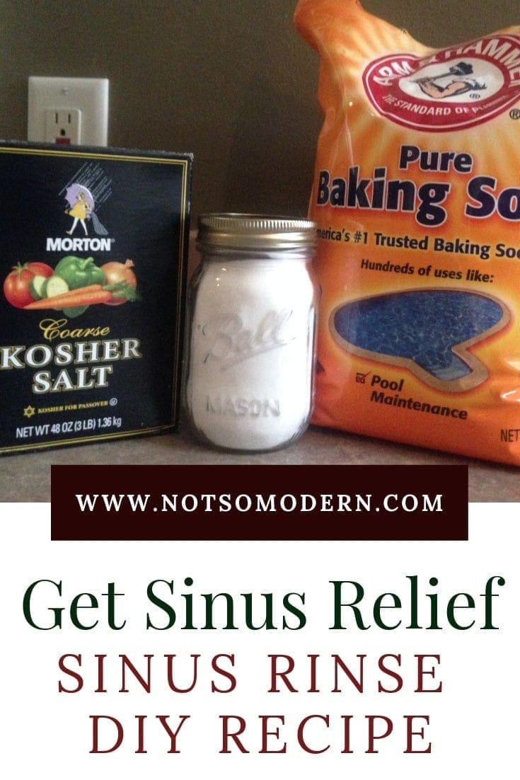 Get Sinus Relief With This DIY Sinus Rinse Recipe