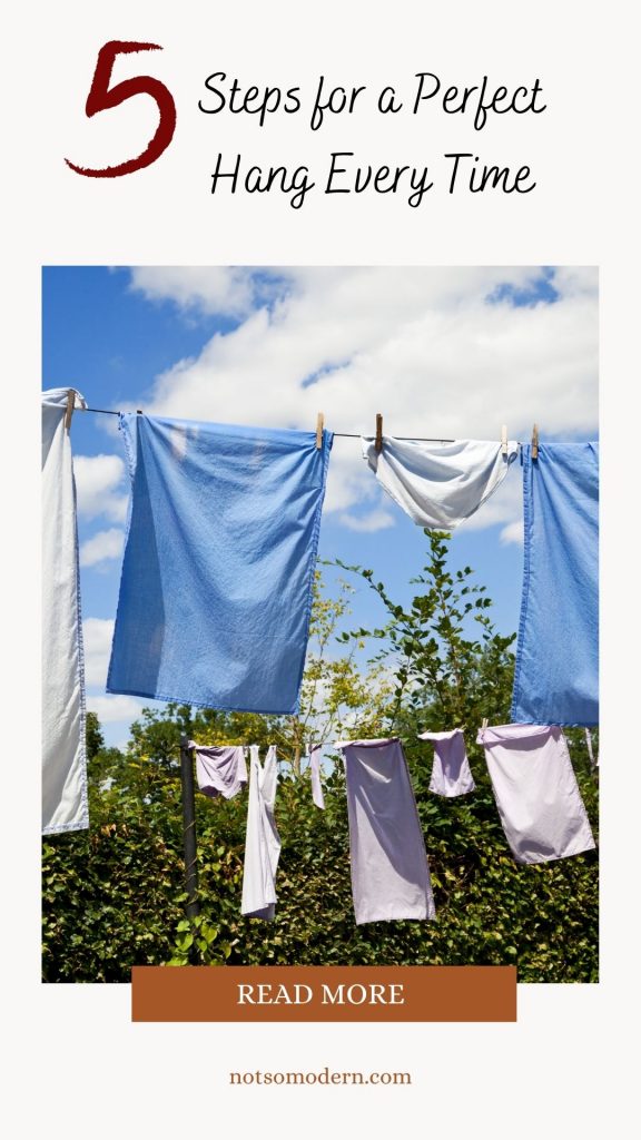 20 Tips to Make Hang Drying Clothes Fun! • New Life On A Homestead