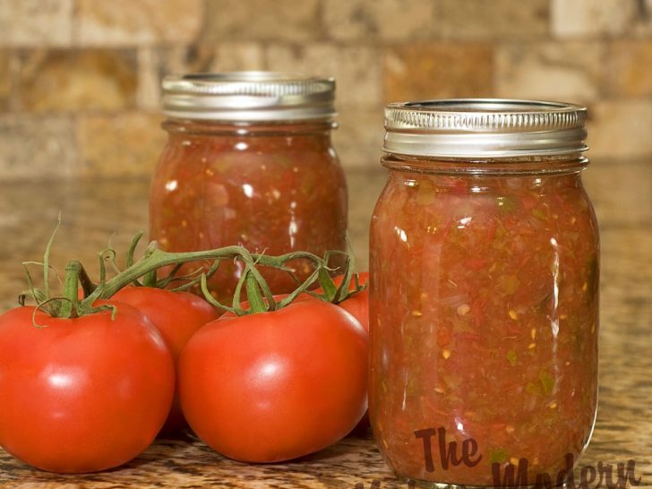 how to can homemade salsa