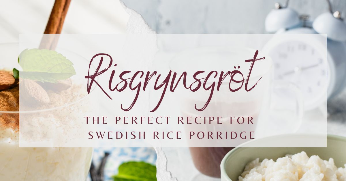 Recette de porridge de noël suédois (Julgröt) • Måltid