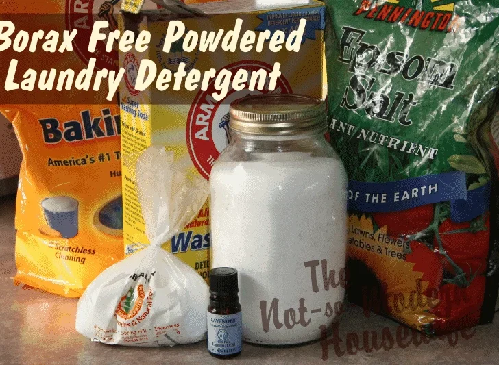 a group of laundry detergents - ingredients for homemade laundry powder without borax